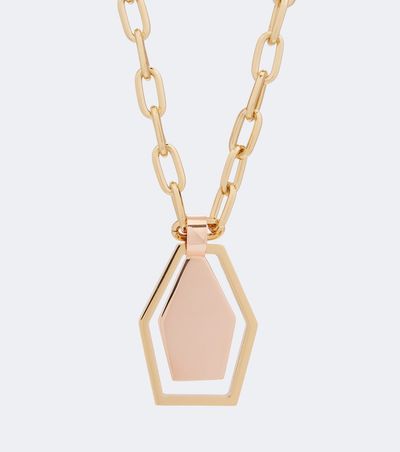 La DoubleJ La DoubleJ Swinging Portal gold-plated necklace