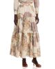 La Doublej La DoubleJ Tiered Pull On Cotton Skirt - 1
