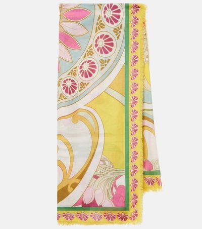 La DoubleJ La DoubleJ Tulip PlacÃ©e scarf