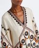 La DoubleJ La DoubleJ Twin Flame printed silk twill midi dress - 3