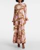 La DoubleJ La DoubleJ Visconti silk crÃªpe de chine maxi dress - 2