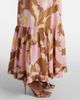 La DoubleJ La DoubleJ Visconti silk crÃªpe de chine maxi dress - 6