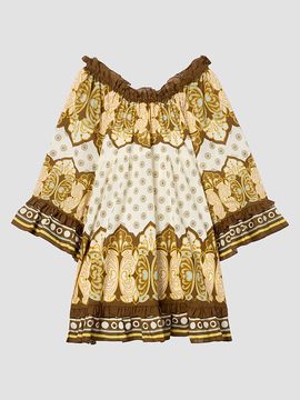 La DoubleJ Women's Boho Mini Dress