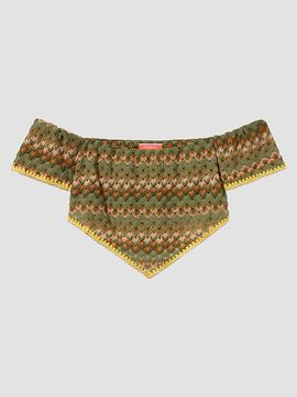 La DoubleJ Women's Embroidered Sand Dollar Top