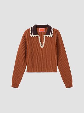 La DoubleJ Women's Picket High Sweater