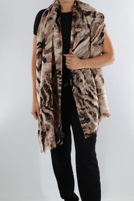 La Fiorentina La Fiorentina Abstract Print Scarf