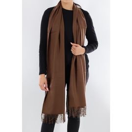 La Fiorentina La Fiorentina Solid scarf with fringe