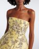 La Fuori Là Fuori Aurelia sequined silk bustier dress - 3