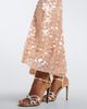 La Fuori Là Fuori Caped sequined silk satin gown - 4