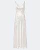 La Fuori Là Fuori Embellished embroidered silk gown - 1