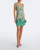 La Fuori Là Fuori Embellished floral-appliqué minidress - 2