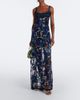 La Fuori Là Fuori Embellished floral mesh gown - 2