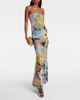 La Fuori LÃ  Fuori Embroidered jacquard corset gown - 2