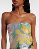 La Fuori LÃ  Fuori Embroidered jacquard corset gown - 4