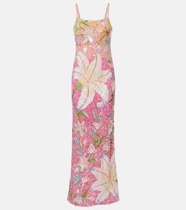 slim fit dress slacks Aurora Misty Green Twilight Blossom Dress Xs