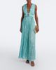 La Fuori Là Fuori Frosted embellished floral silk gown - 2