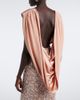 La Fuori Là Fuori Genevieve sequined draped satin gown - 5