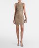 La Fuori LÃ  Fuori Gilded crystal-embellished minidress - 2