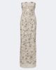 La Fuori Là Fuori Icey Rose embellished floral bustier gown - 1