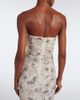 La Fuori Là Fuori Icey Rose embellished floral bustier gown - 5