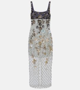 La Fuori LÃ  Fuori Nyx Bloom Aurora embellished cocktail dress