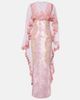 La Fuori LÃ  Fuori Panorama embellished caped gown - 1