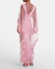La Fuori LÃ  Fuori Panorama embellished caped gown - 4