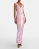 La Fuori LÃ  Fuori Panorama embellished caped gown - 6