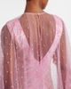 La Fuori LÃ  Fuori Panorama embellished caped gown - 7