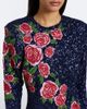 La Fuori Là Fuori Rose Nocturne embellished gown - 3