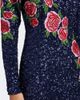 La Fuori Là Fuori Rose Nocturne embellished gown - 4