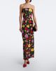 La Fuori Là Fuori Sequined floral bustier gown - 2