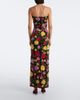 La Fuori Là Fuori Sequined floral bustier gown - 3