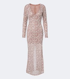 La Fuori Là Fuori Sequined gown