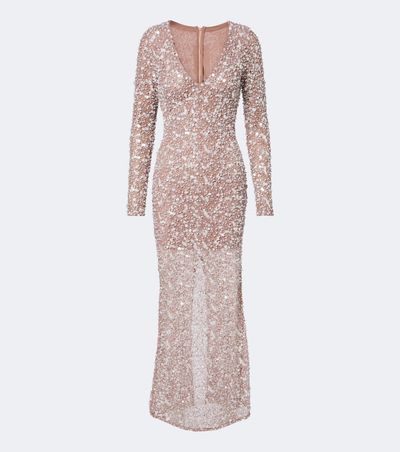 La Fuori Là Fuori Sequined gown