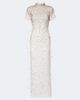 La Fuori Là Fuori Seraphina embellished feather-trimmed gown - 1