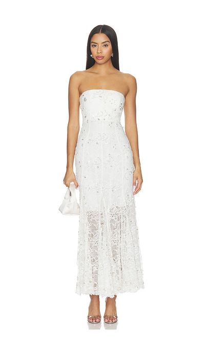 LA FUORI LA FUORI Ballet Rose Midi Dress