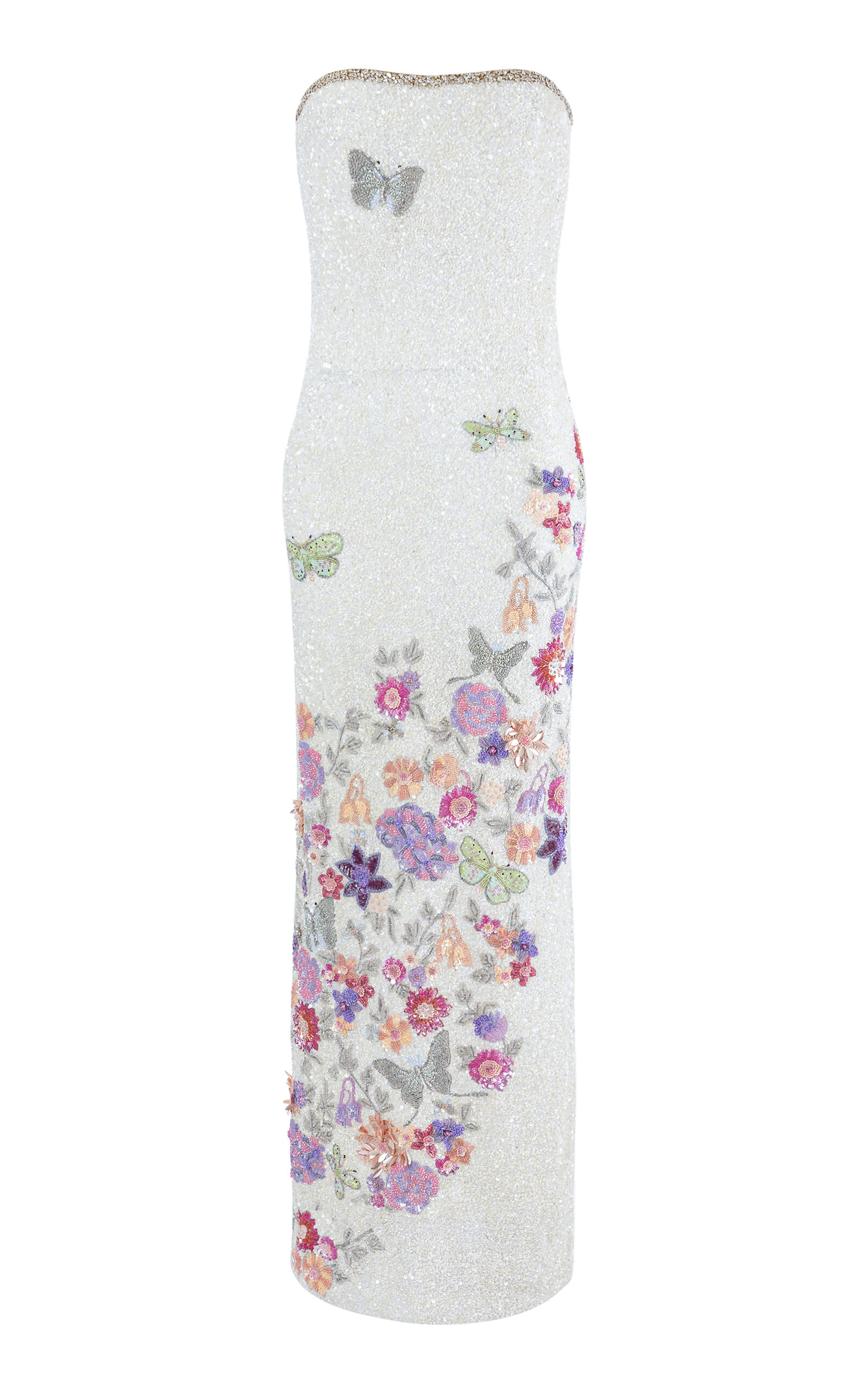 la fuori beaded dress La Fuori Alysium Symphony Embellished Puff Sleeve Mini Dress main image 1