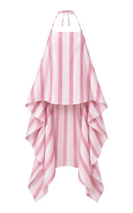 La Fuori La Fuori Blush Cabana Silk Top