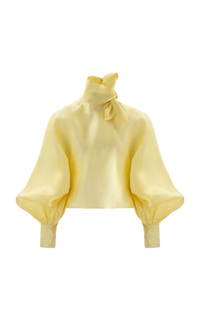 La Fuori La Fuori Honey Silk TieUp Top