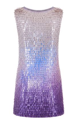 La Fuori La Fuori Iridescent Aura Mini Dress