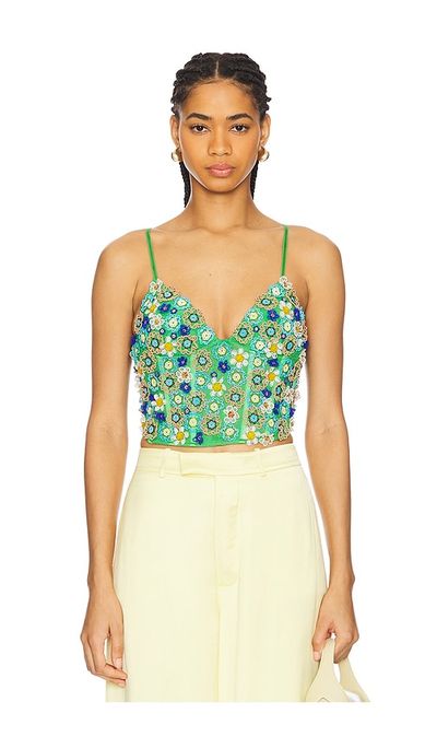 LA FUORI LA FUORI Mossy Meadow Bustier
