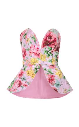 La Fuori La Fuori Rosebud Fantasy Corset Top