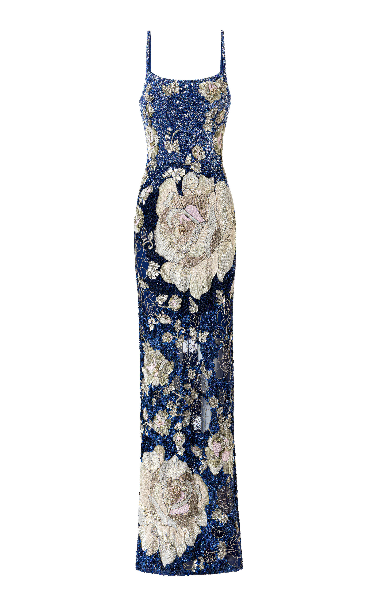 La Fuori La Fuori Sequined Gown