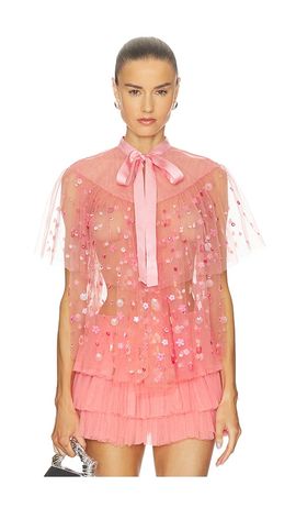 LA FUORI LA FUORI Soft Rose Top