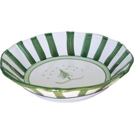 LA GABBIANELLA LA GABBIANELLA Allegro, Green - Serving Bowl 