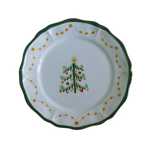 LA GABBIANELLA LA GABBIANELLA Magia (Christmas Tree) Dinner Plate