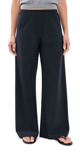 La Ligne La Ligne Cotton Poplin Colby Pants NAVY