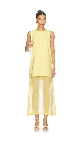 la ligne knit combo dress La Ligne