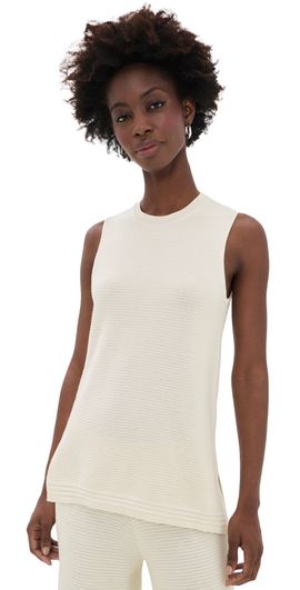 La Ligne La Ligne Crochet Maxime Top Ivory